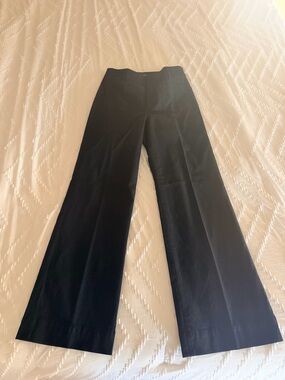 J Crew Lizzy Classic Black Wide-Leg Women’s Trousers